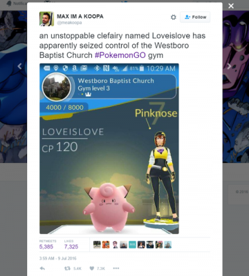 love is love pokemon go