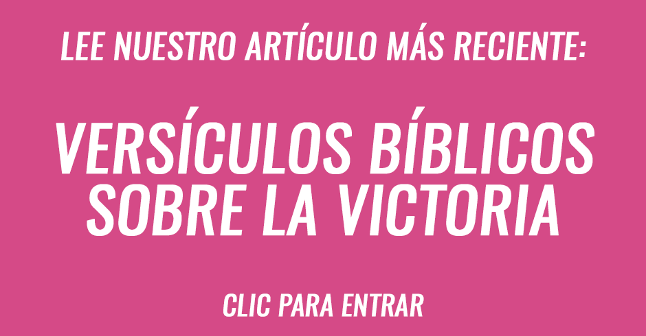 Versículos bíblicos sobre la victoria
