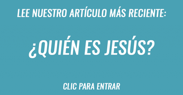 Quién es Jesús