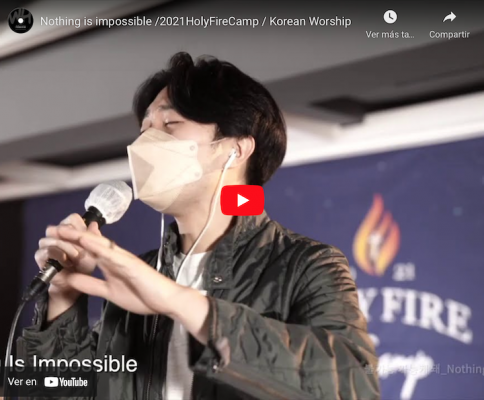 Escucha la canción “Nada es imposible” en Coreano