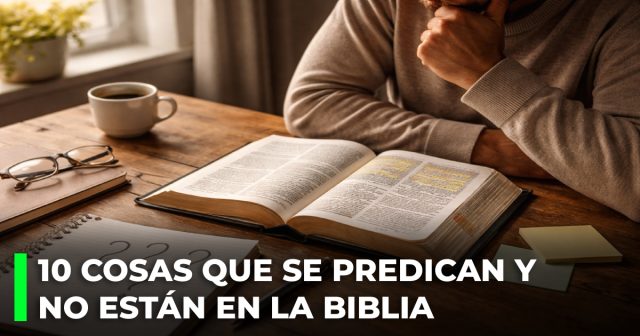 10 cosas que se predican y no están en la Biblia