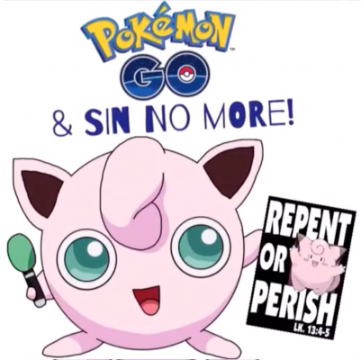 pokemon go and sin no more