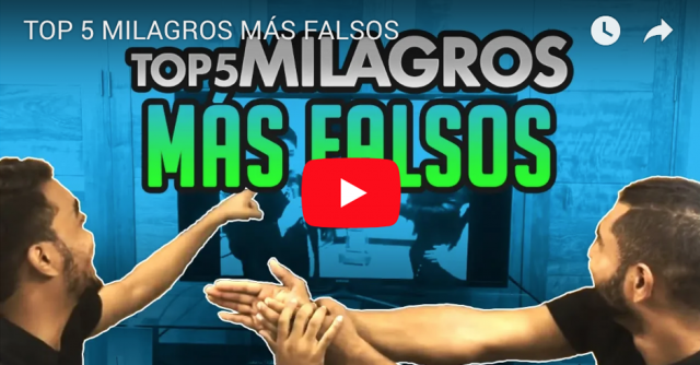 TOP 5 MILAGROS MAS FALSOS FB