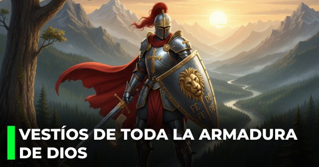 Vestíos de toda la armadura de Dios