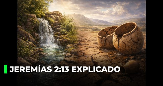 Jeremías 2:13 explicado
