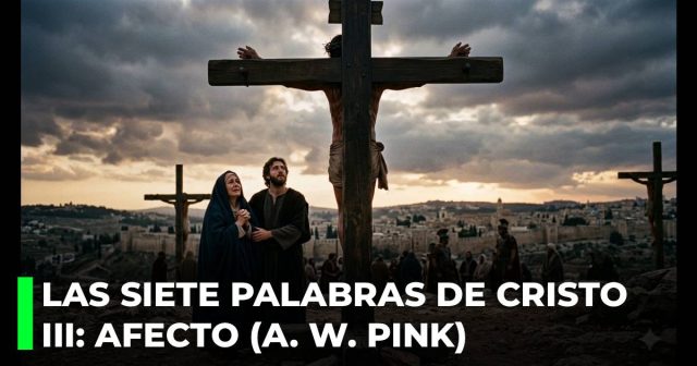 Las siete Palabras de Cristo en la cruz. III_ La palabra de afecto